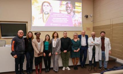 Sara Naldi e Pamela Noutcho festeggiate oggi dall'Azienda AUSL