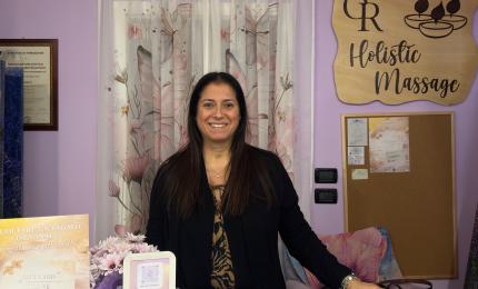 Oggi ha inaugurato ‘ Holistic Massage’ in via Roma