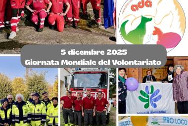 5 diecmbre, Giornata Internazionale del Volontariato