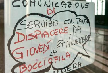 Bocciofila: "potevano riaprire, non hanno voluto"