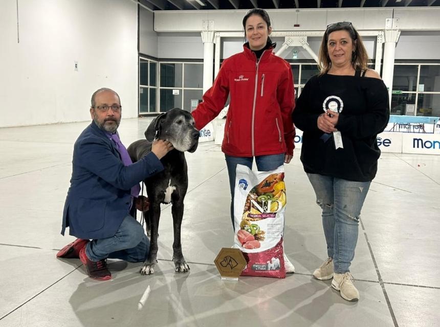 'Demetra' Campionessa europea nella classe veterani