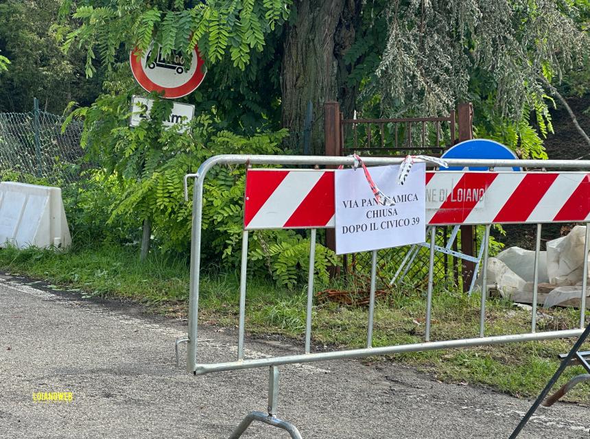 La strada fra la Guarda e Sabbioni 