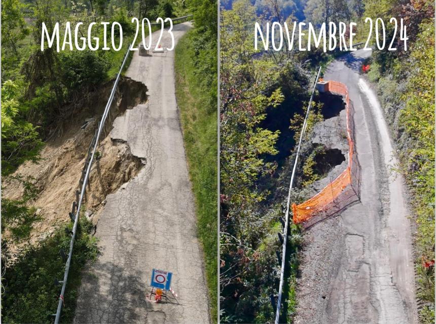 Via Gragnano un anno e mezzo dopo la frana