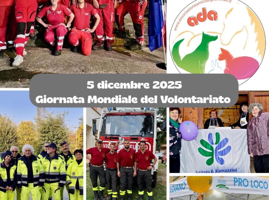 5 diecmbre, Giornata Internazionale del Volontariato
